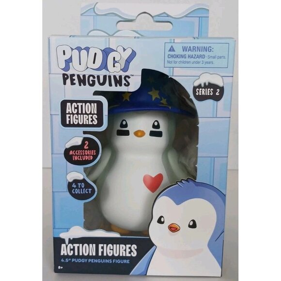 Pudgy Penguins Action Figure Series 2 – 4.5" Collectible Toy w/ 2 Accessories – - Picture 1 of 2